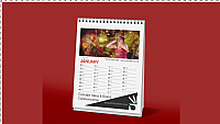 D Creative Desktop Calendar