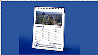 Metro Accountants Desktop Calendar