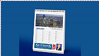 Suttons Commercial Desktop Calendar